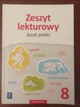 Książka zeszyt lektur kl 8
