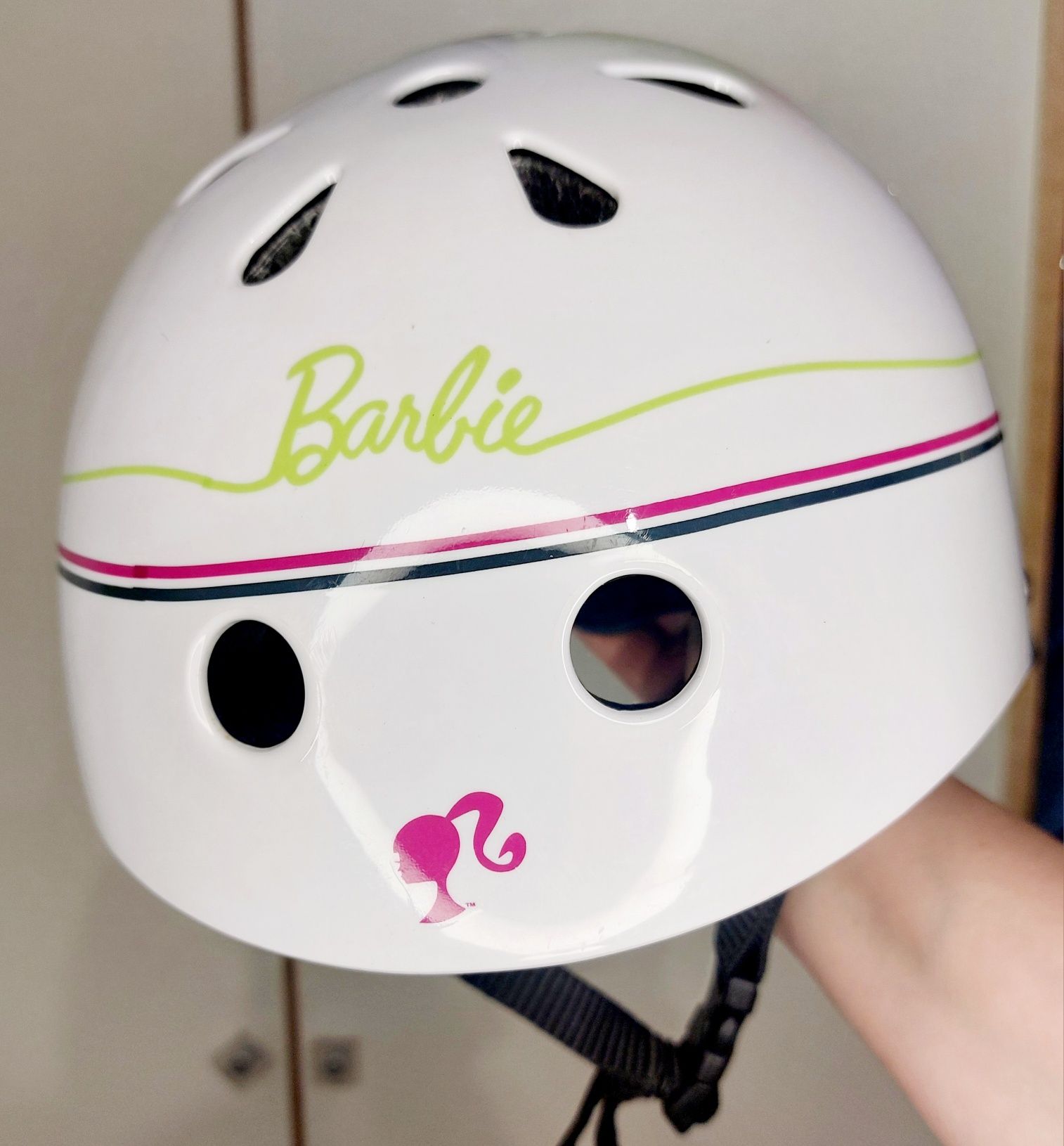 Barbie kask rower rolki hulajnoga rozm XS/S