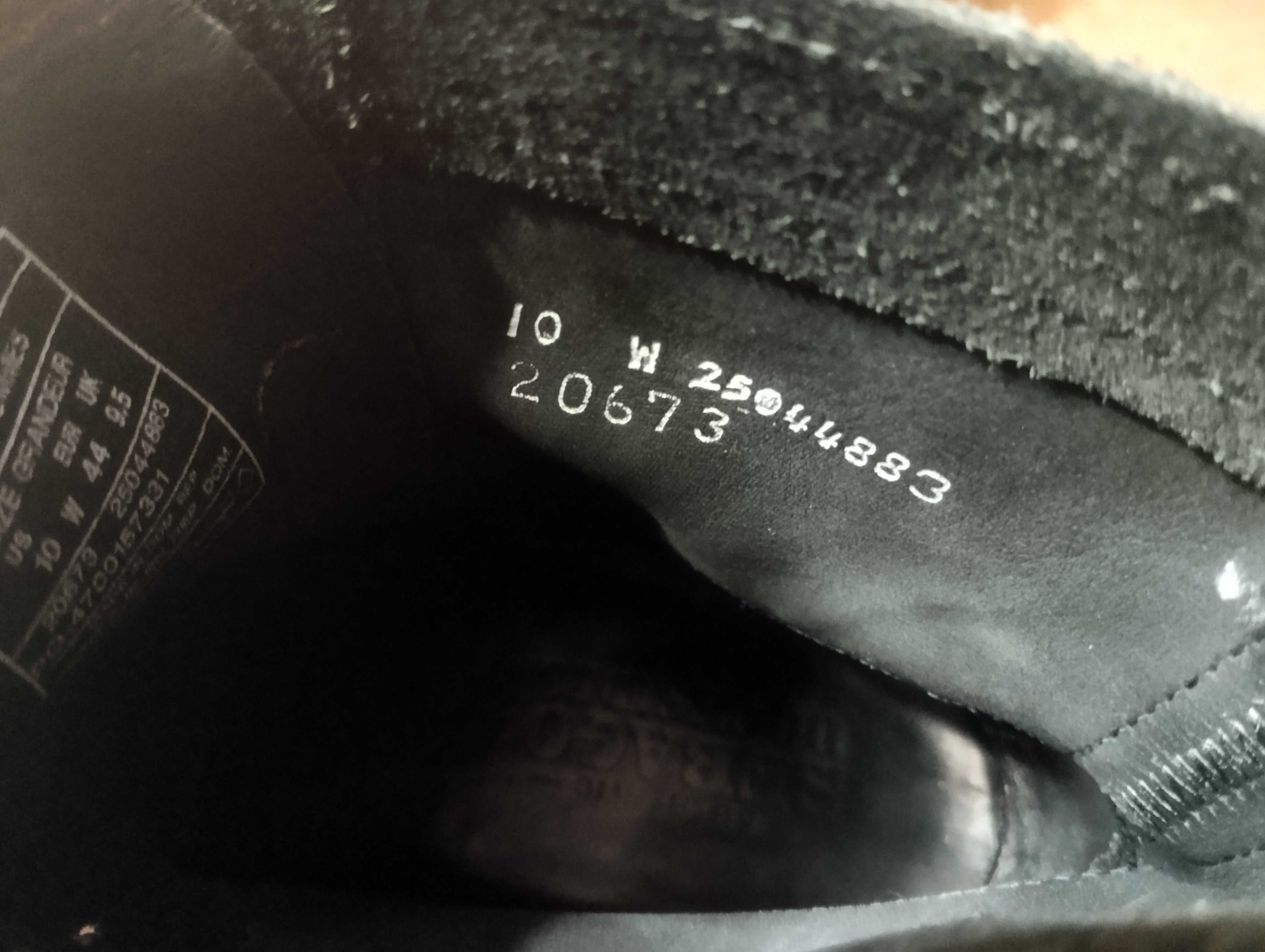 мокасины высокие натур замша SEBAGO DOCKSIDES 44р=287мм ДОМИНИКАНА