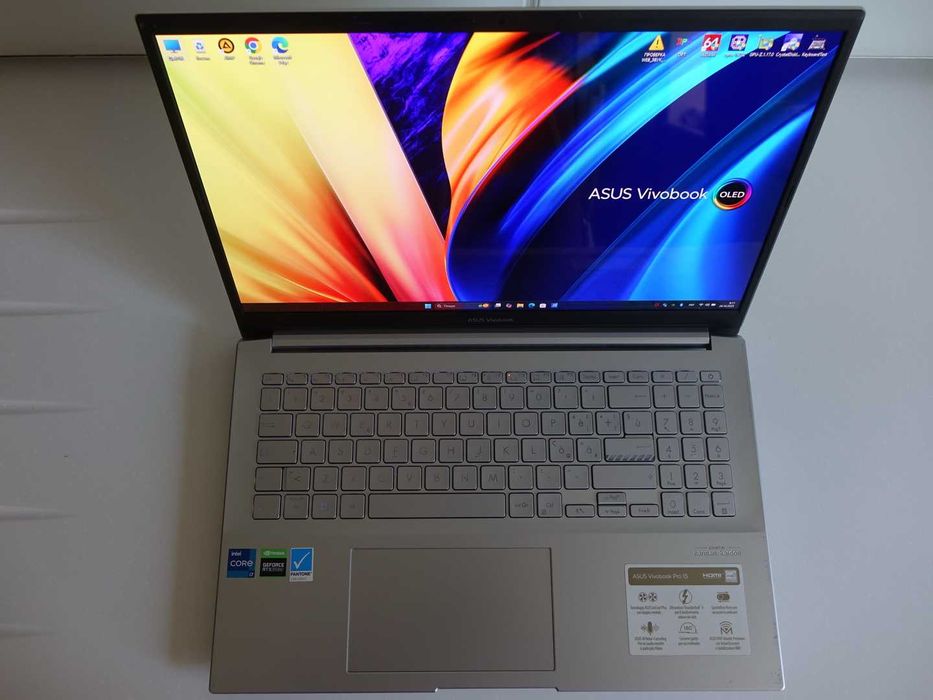 OLED Игровой Asus VivoBook Pro 15 FHD IPS i7-12700H 16 512 RTX 3050