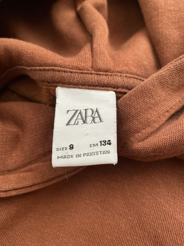 Худи кофта пуловер свитшот Zara зара 134 р