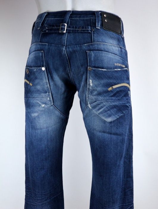 G-Star Blade Loose spodnie jeansy W30 L32 pas 2 x 41 cm