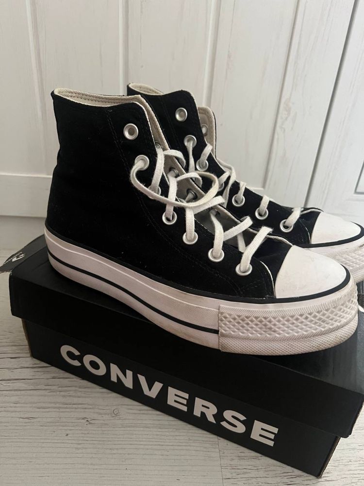 Кроссовки кеды Converse Chuck Taylor All Star Lift Hi Black