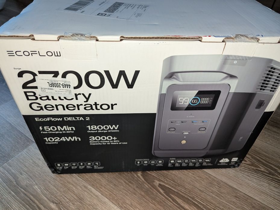 Ecoflow Delta 2 запакована USA 110V
