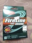 Нитка Fireline 0.10мм, 6lb, Сірого кольору 109ярдів, около 100м