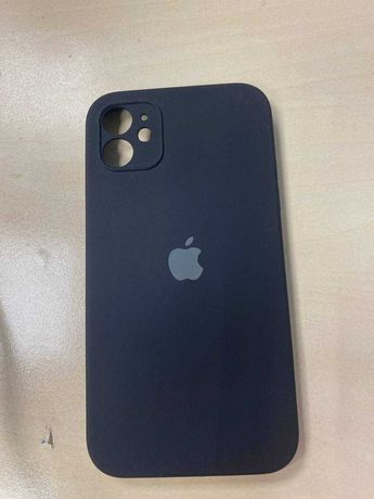 Чохол на iPhone 11 Epik Silicone Case Square Full Camera Black