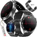 SMARTWATCH Męski Rozmowy SMS EKG Pomiar Cukru CIŚNIENIE Temperatura PL