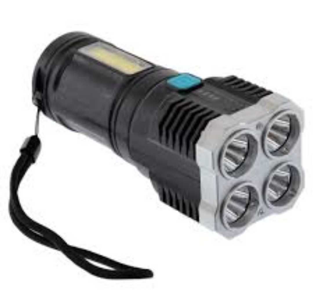 Ліхтар на світлодіодах (фонарик),потужний,USB зарядка,вологостійкий.