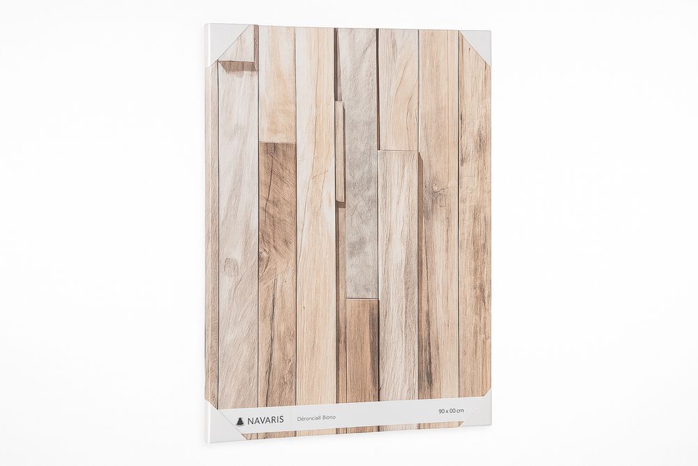 Tablica dekoracyjna NAVARIS 90x60 cm drewno boho