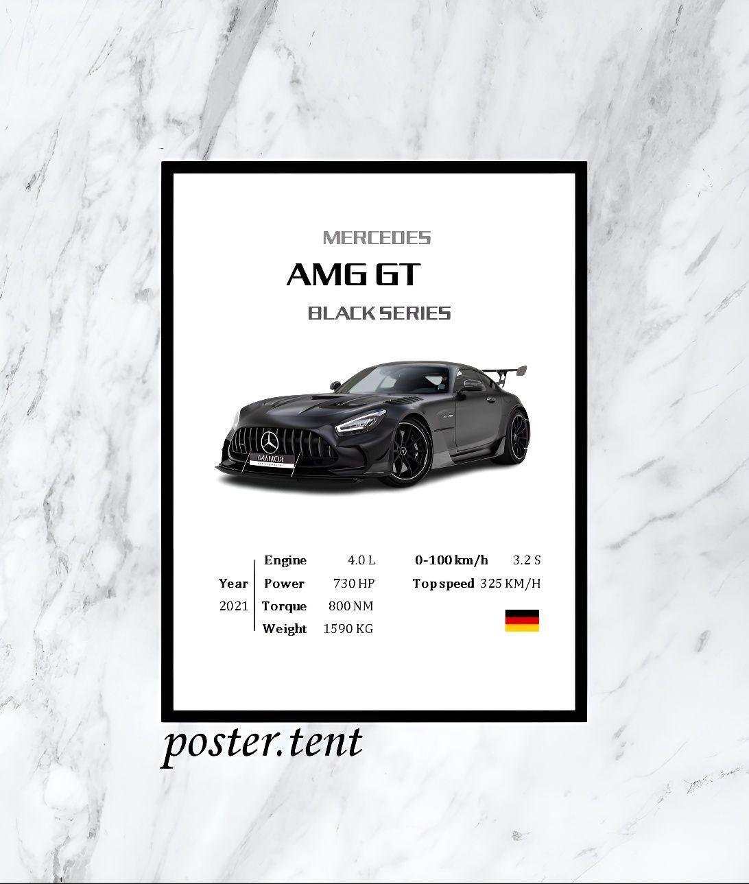 Постери в стилі німецькі машини