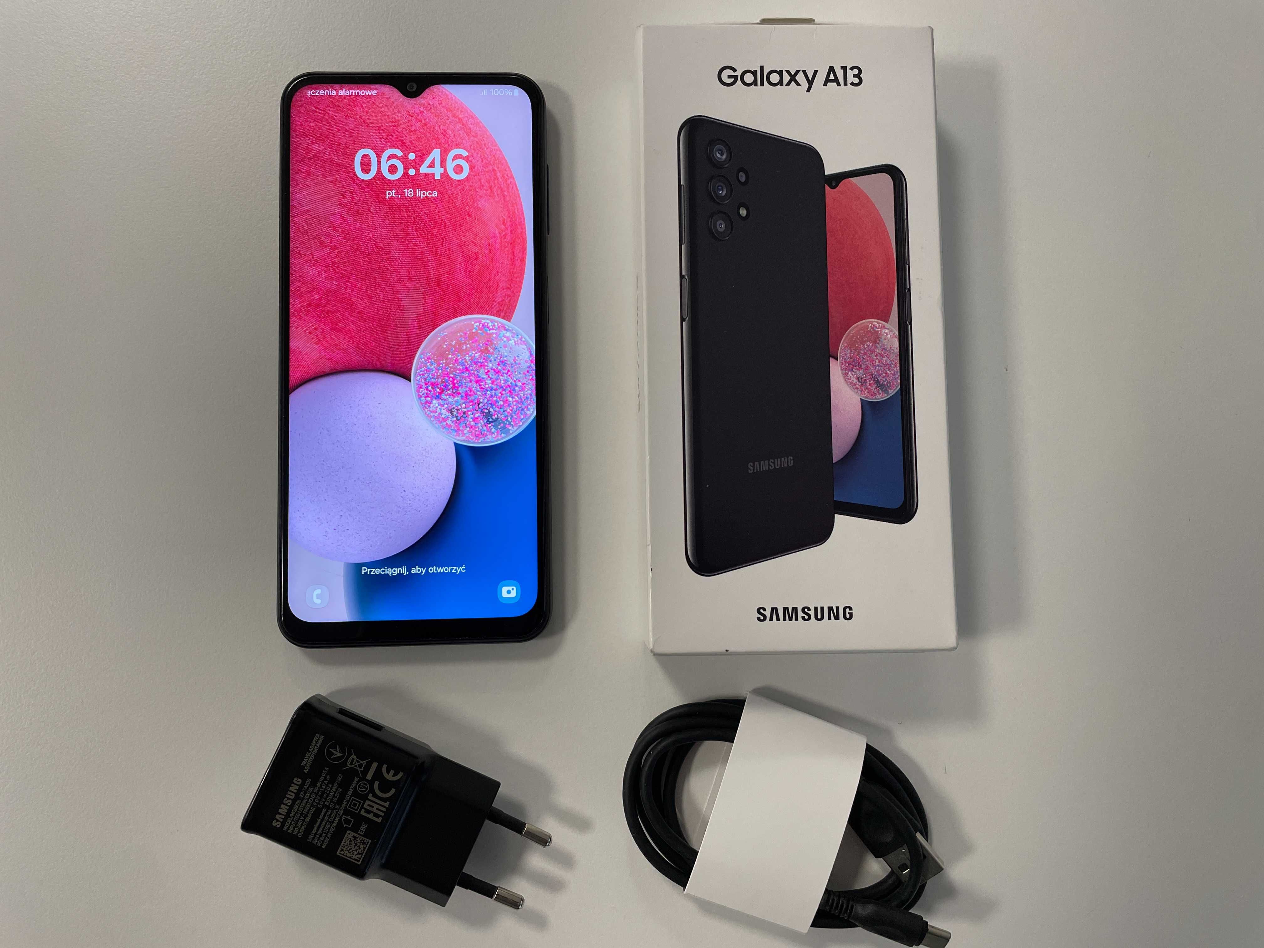Telefon smartfon SAMSUNG Galaxy A13 SM-A135F/DSN 4GB / 64GB ~ komplet