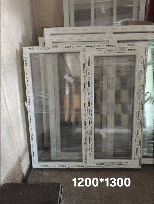 Вікно металопластикове, маленькі розміри, б/у і нові, в наявності