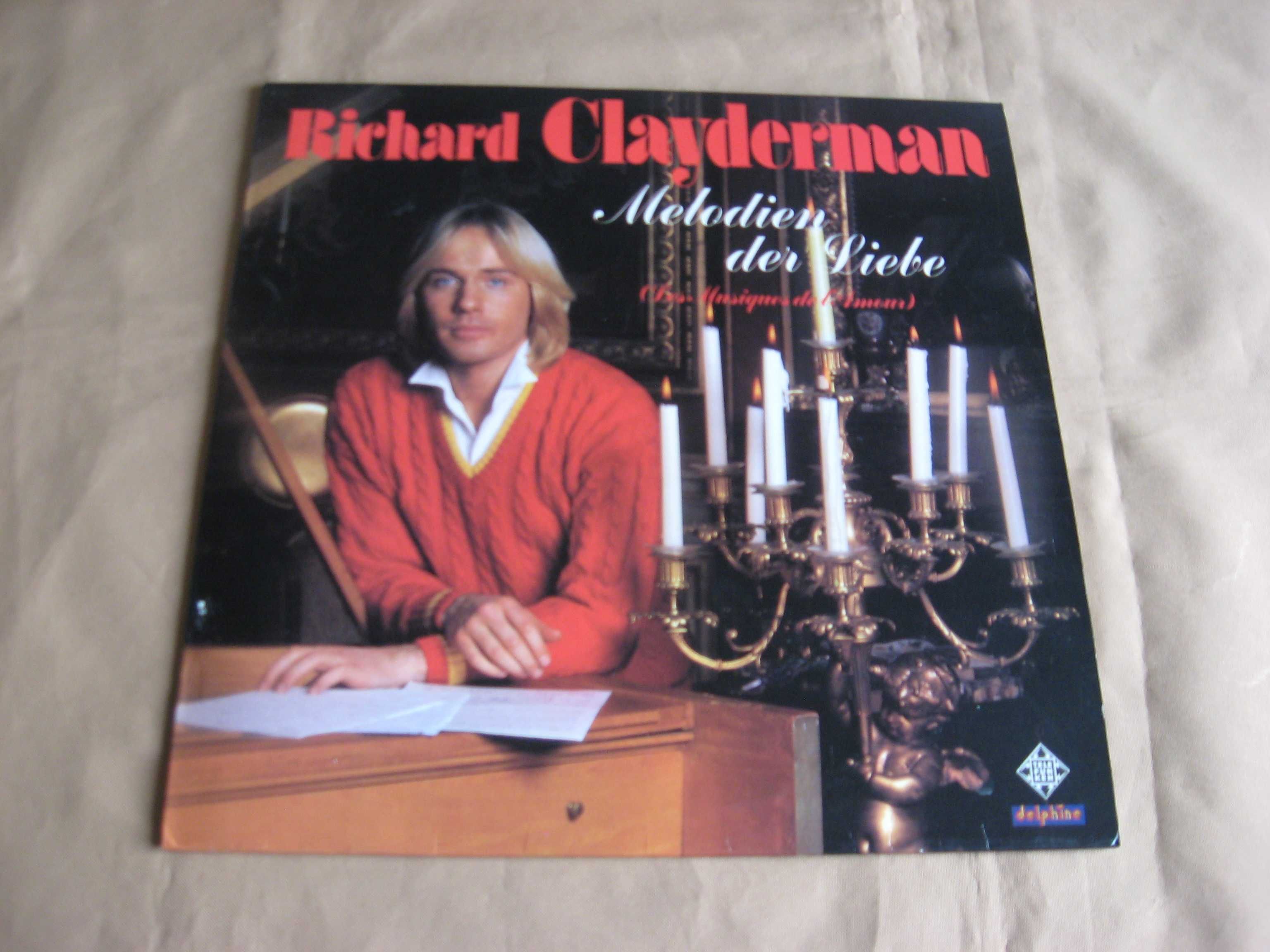 Пластинка виниловая Richard Clayderman "Melodien Der Liebederman" 1980