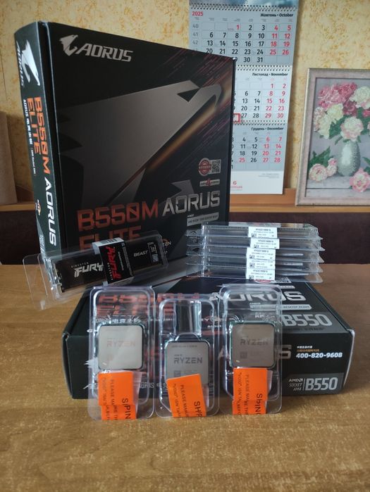 AMD B550M+Ryzen 5 5600