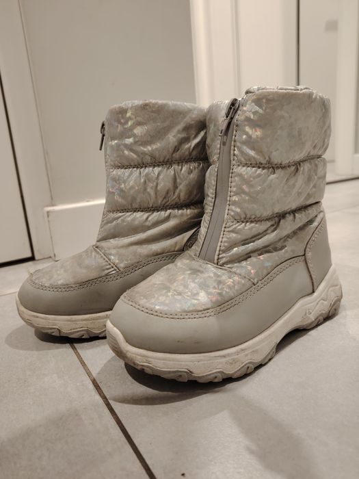 Buty zimowe śniegowce ocieplane rozmiar 31