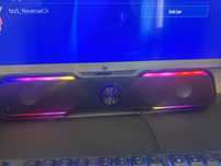 Coluna de som RGB