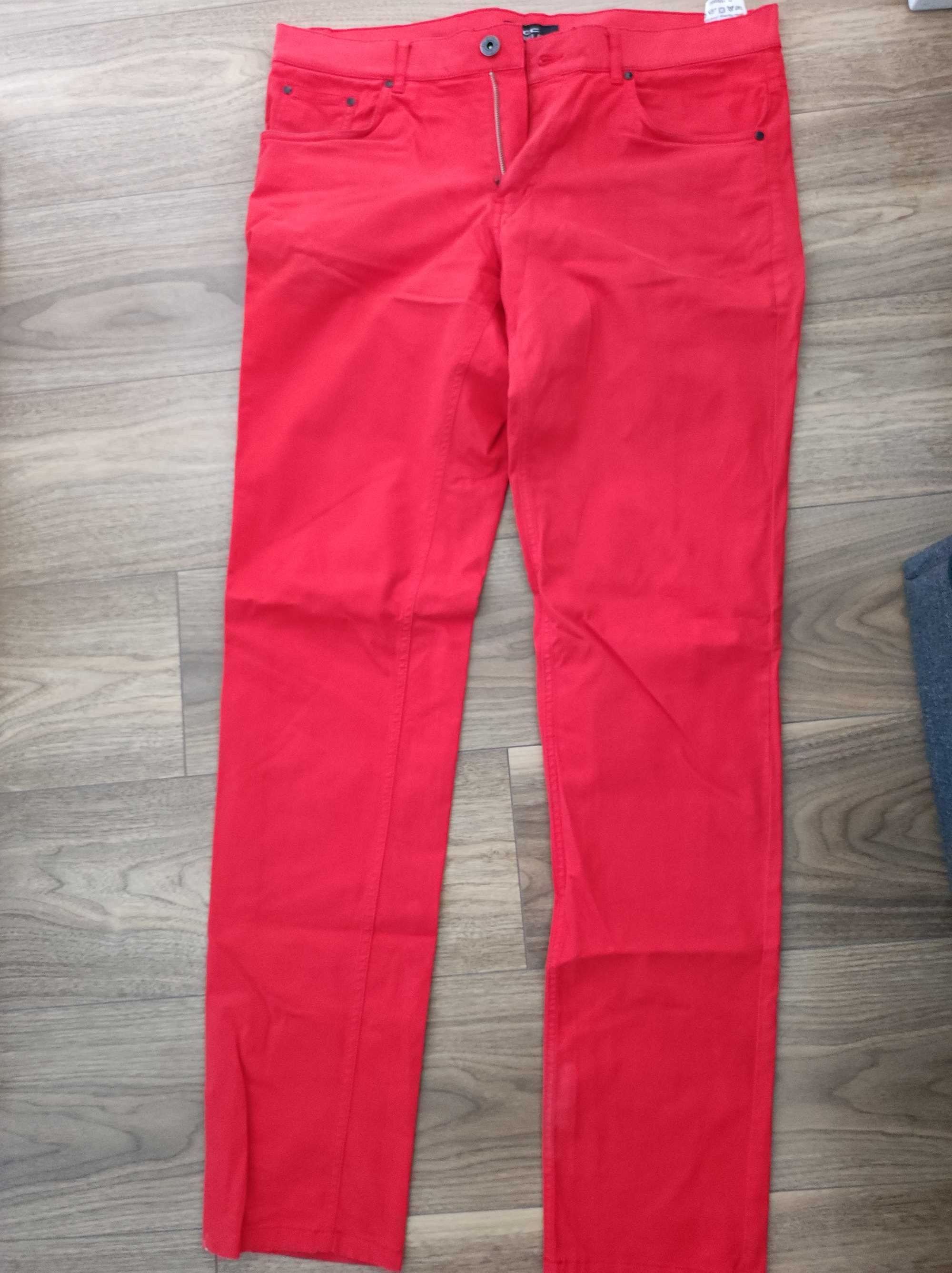 Spodnie materiałowe czerwone Giacomo Conti