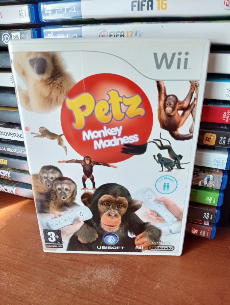 Petz Monkey Madness Nintendo Wii