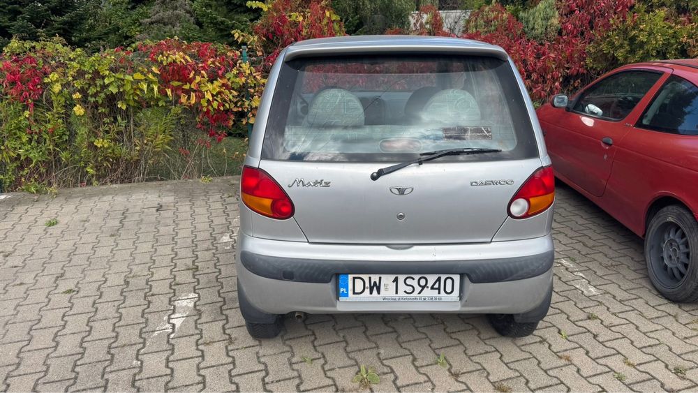 Matiz Deawoo 1999 rok, 88000 przebiegu