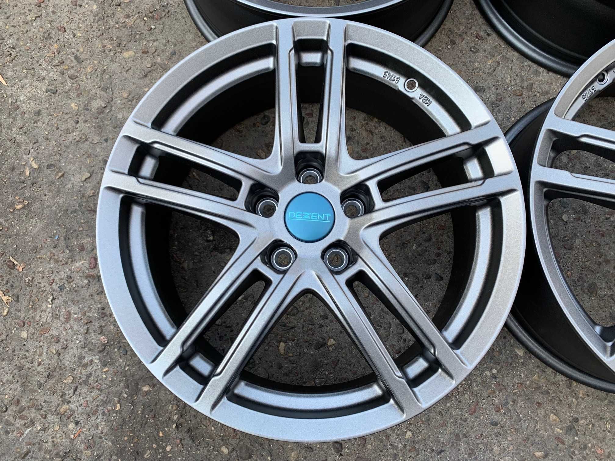 4x felga aluminiowa DEZENT TZ graphite 18"x7,5" rozstaw 5x114,3 ET 38