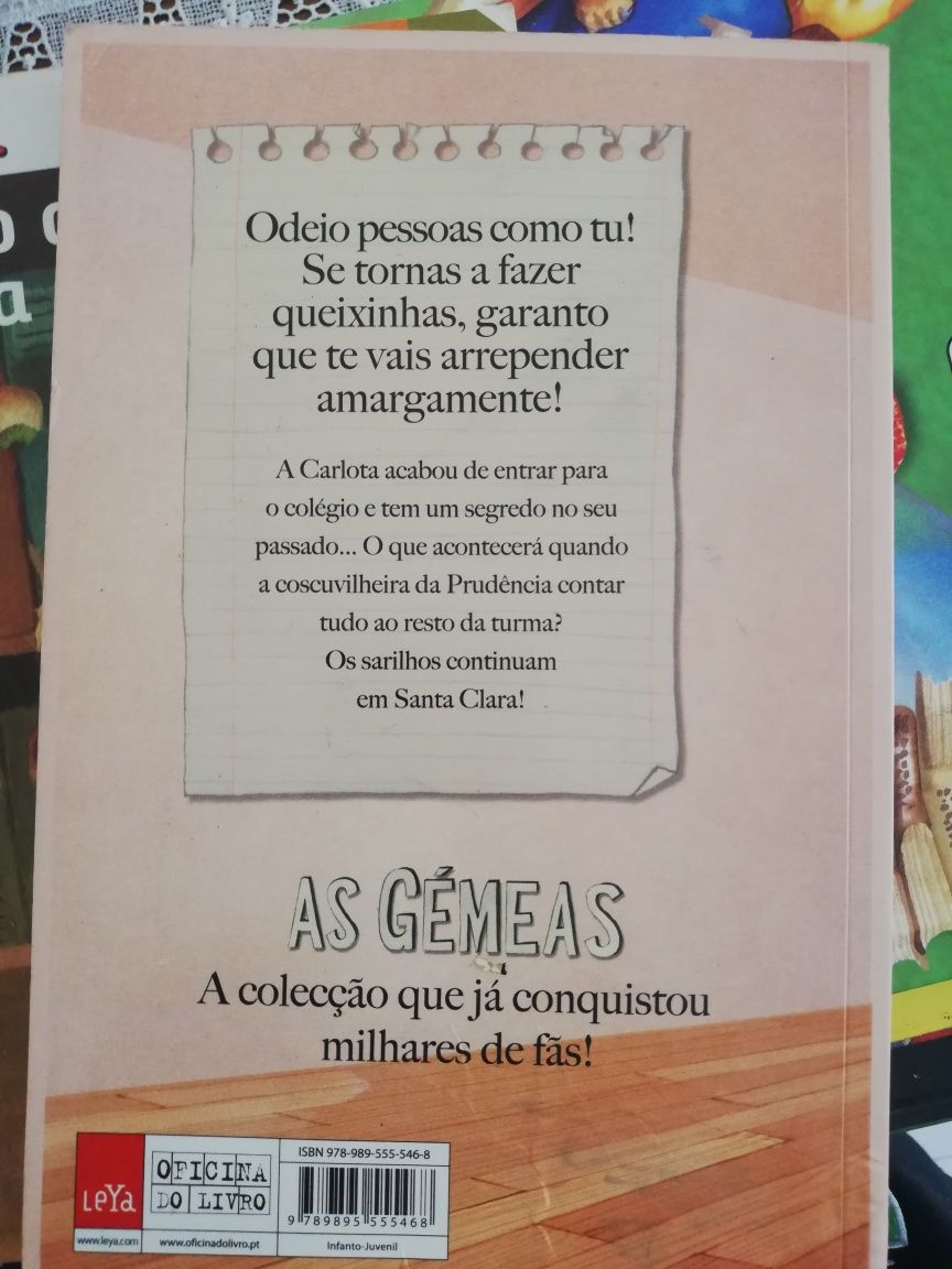 Livro As gémeas