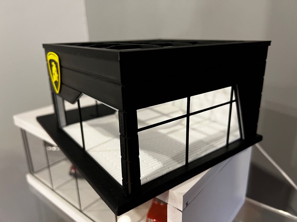 Diorama Stand Automóveis Lamborghini 1:64