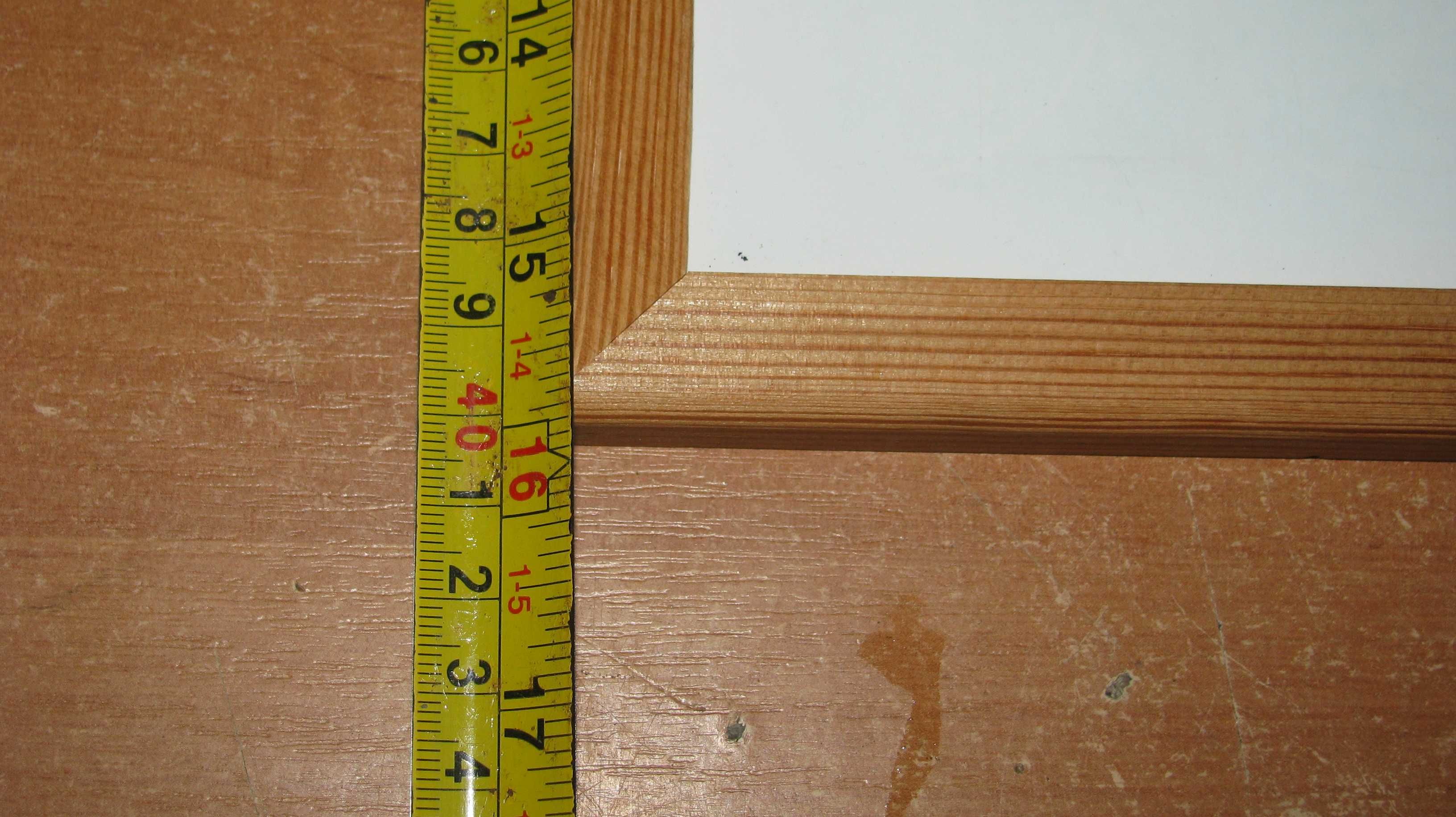 Tablica suchościeralna memoboards magnetyczna biała do pisania 40x60