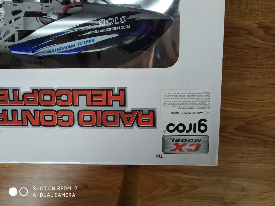 Helicóptero CX giry 3.5 GH novo