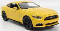 Model 1:18 Maisto Ford Mustang Coupe 5.0 GT 2015 yellow