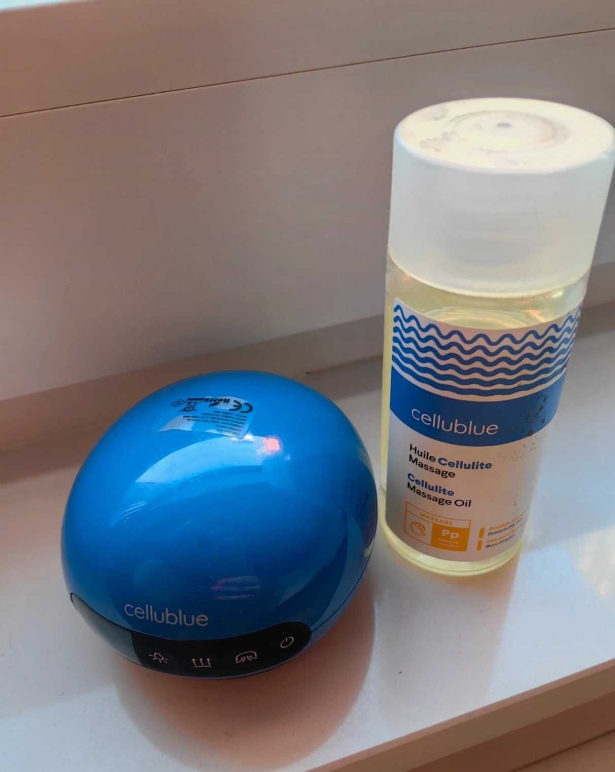 Bańka rozgrzewająca antycelulitowa cellublue