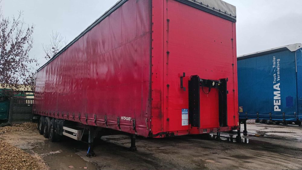 Naczepa Kogel burtofirana