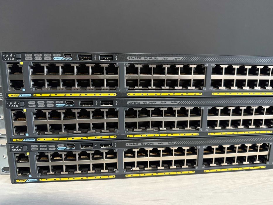 48 Full PoE+ Коммутаторы Cisco Catalyst WS-C2960X-48FPD-L  нал/безнал