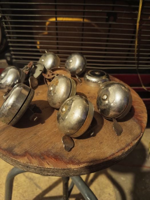 Pakiet starych dzwonków Romet Wigry karat zzr popularny flaming sokół