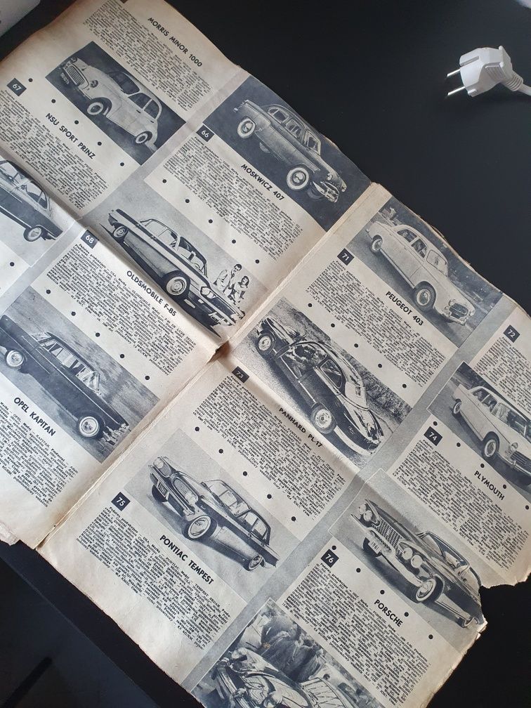 stara gazeta- katalog motoryzacyjny