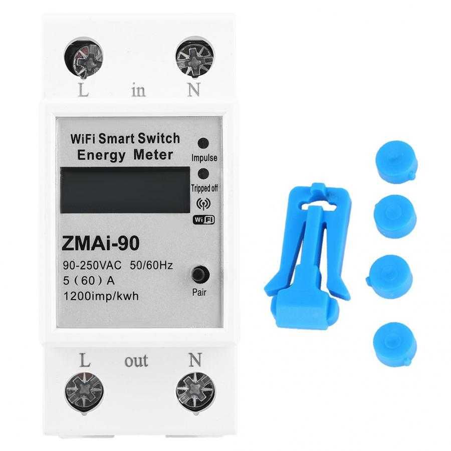 Medidor de energia wifi ZMAi-90 - quadro elétrico