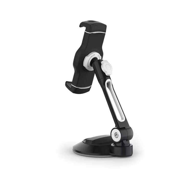 Uchwyt na tablet Ledetech LD-204A mocny aluminium czarny dla tir