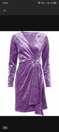 Sukienka fioletowa Bodyflirt r.38
