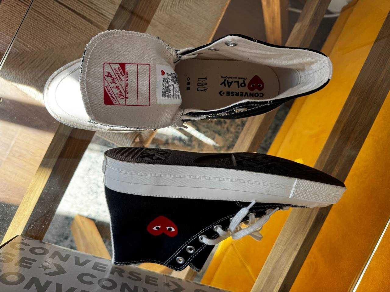 Чоловічі кеди Converse x PLAY 9.5 UK 43,5 UA
