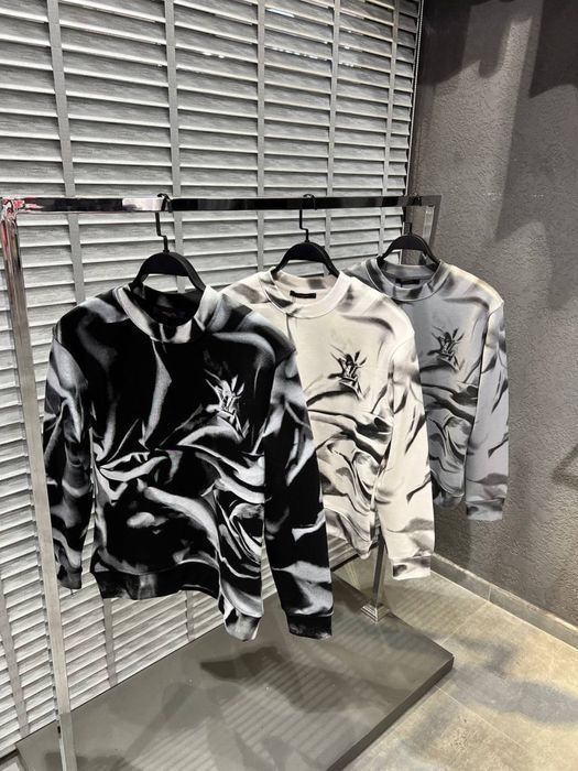 OFF-white x kaws мужской реглан кофта свитшот батник оригинал черный