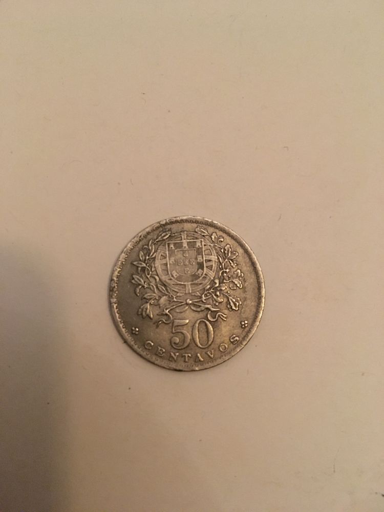 Moeda de 50 Centavos da Republica Portuguesa de 1951