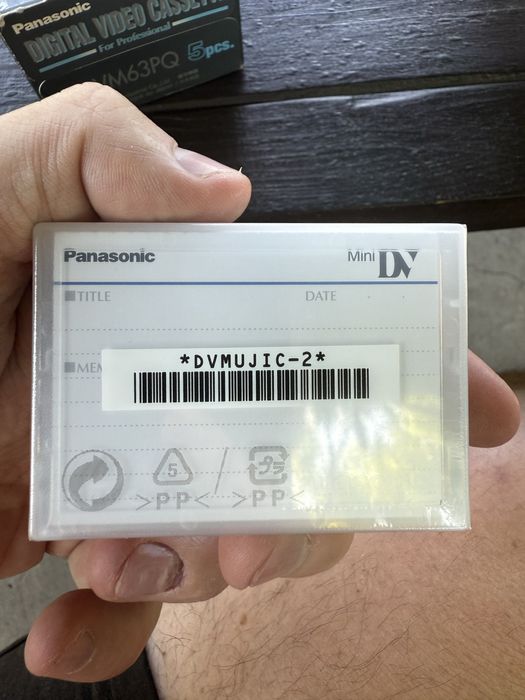 Відеокасета PANASONIC mini DV DVM-63 PQ