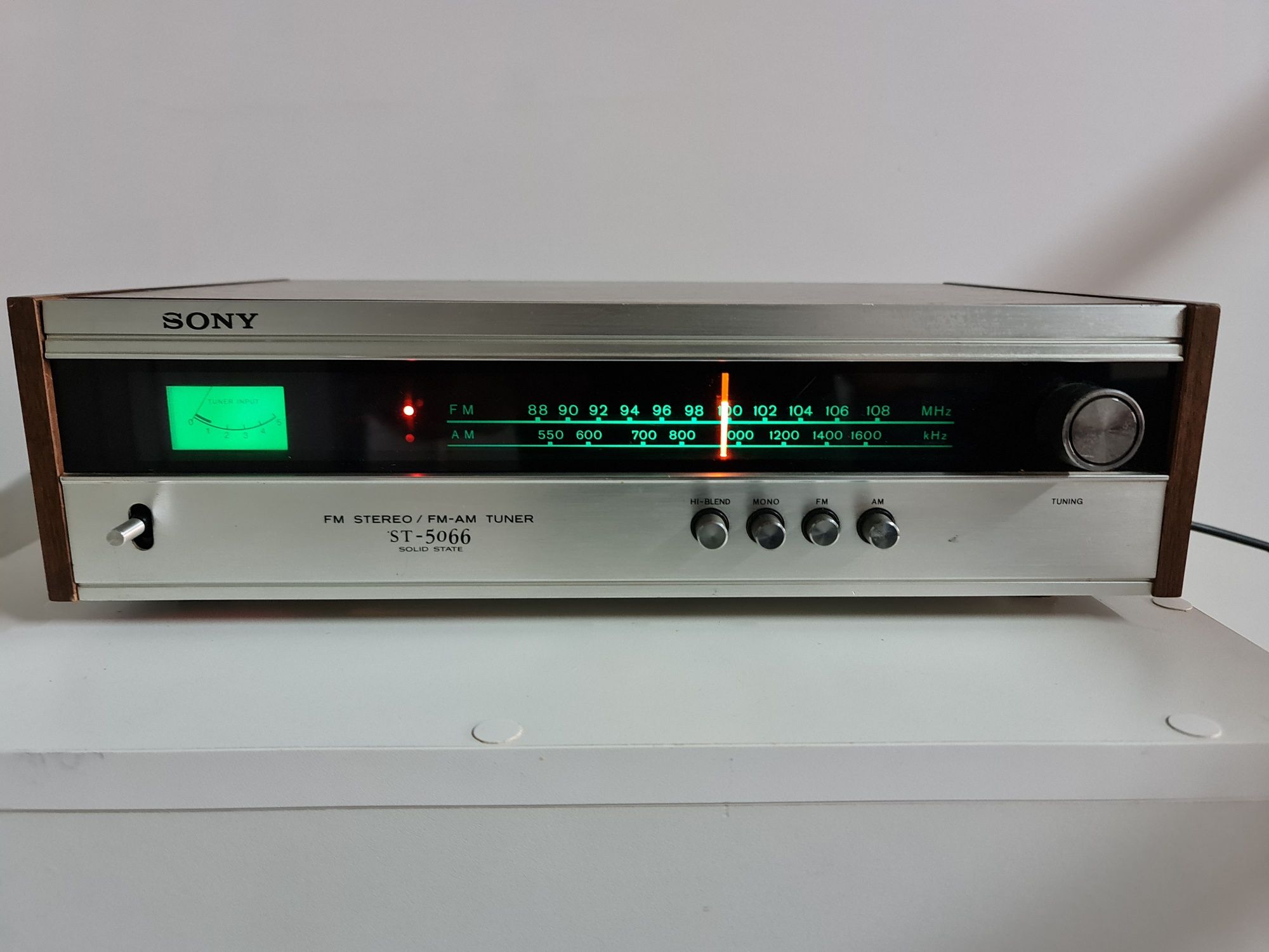Sony ST 5066 tuner radio vintage