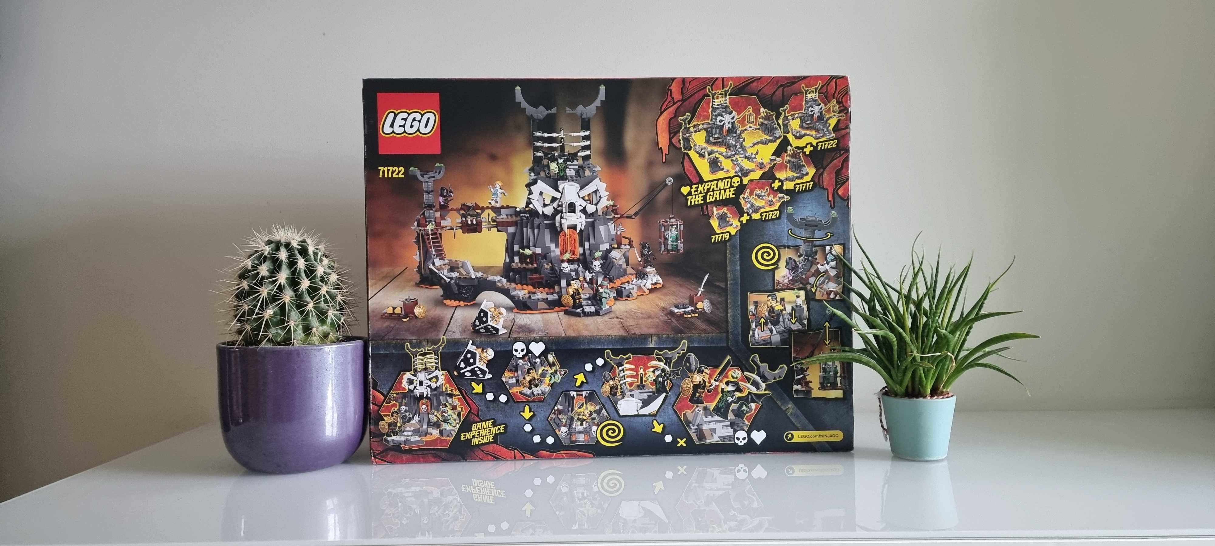 Klocki Lego Ninjago Lochy Szkieletowego Czarownika 71722 nowe