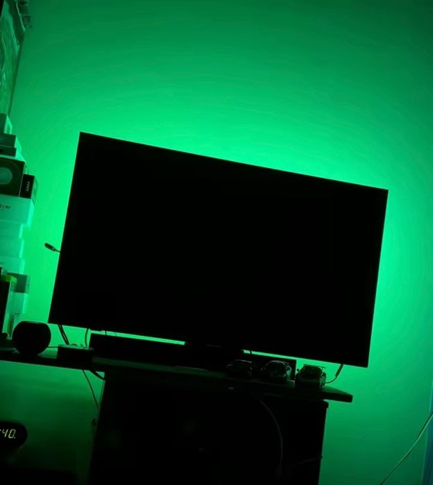 Kurtyna LED i taśma LED multicolor