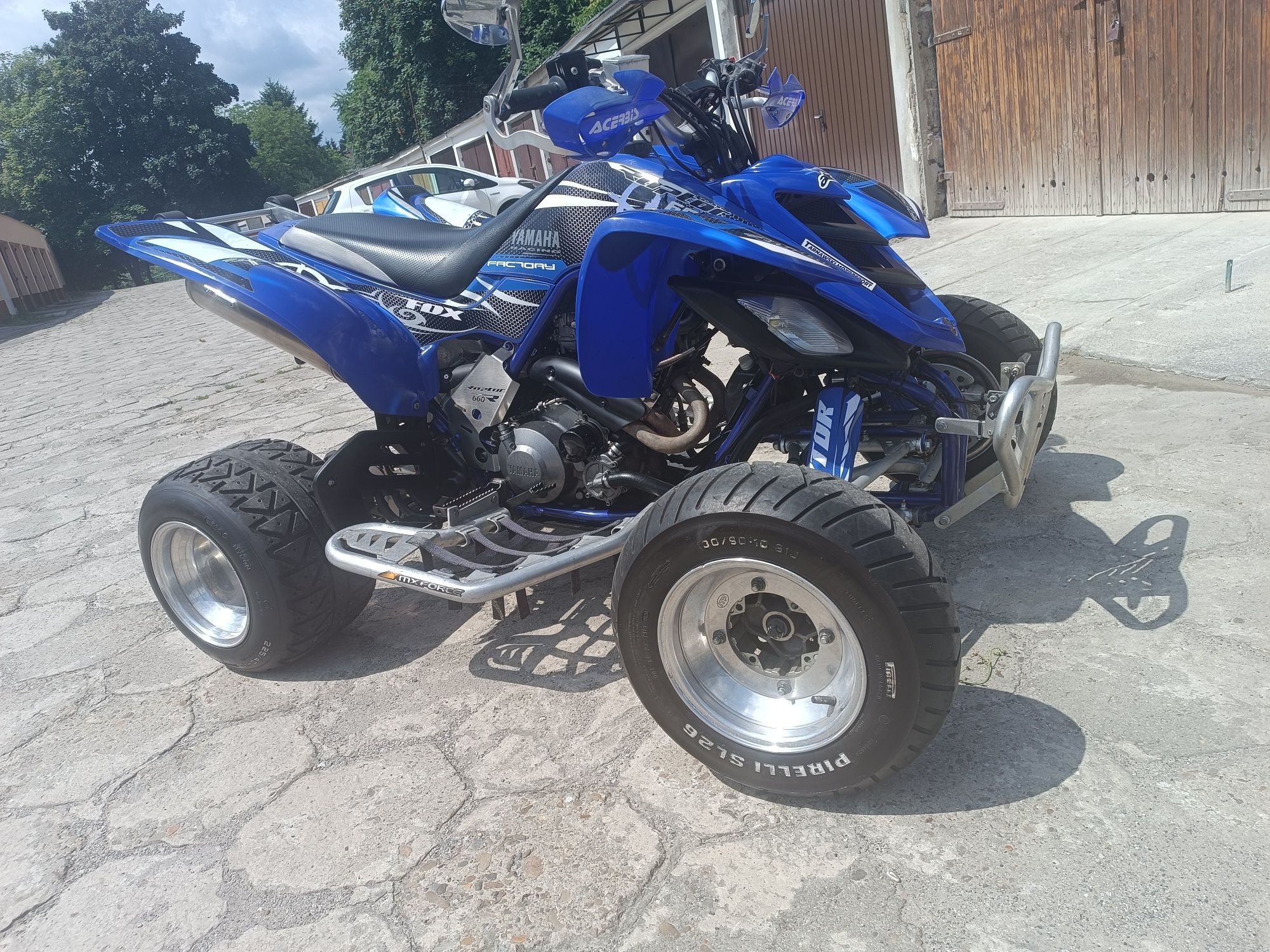 Yamaha Raptor 660r, doinwestowana