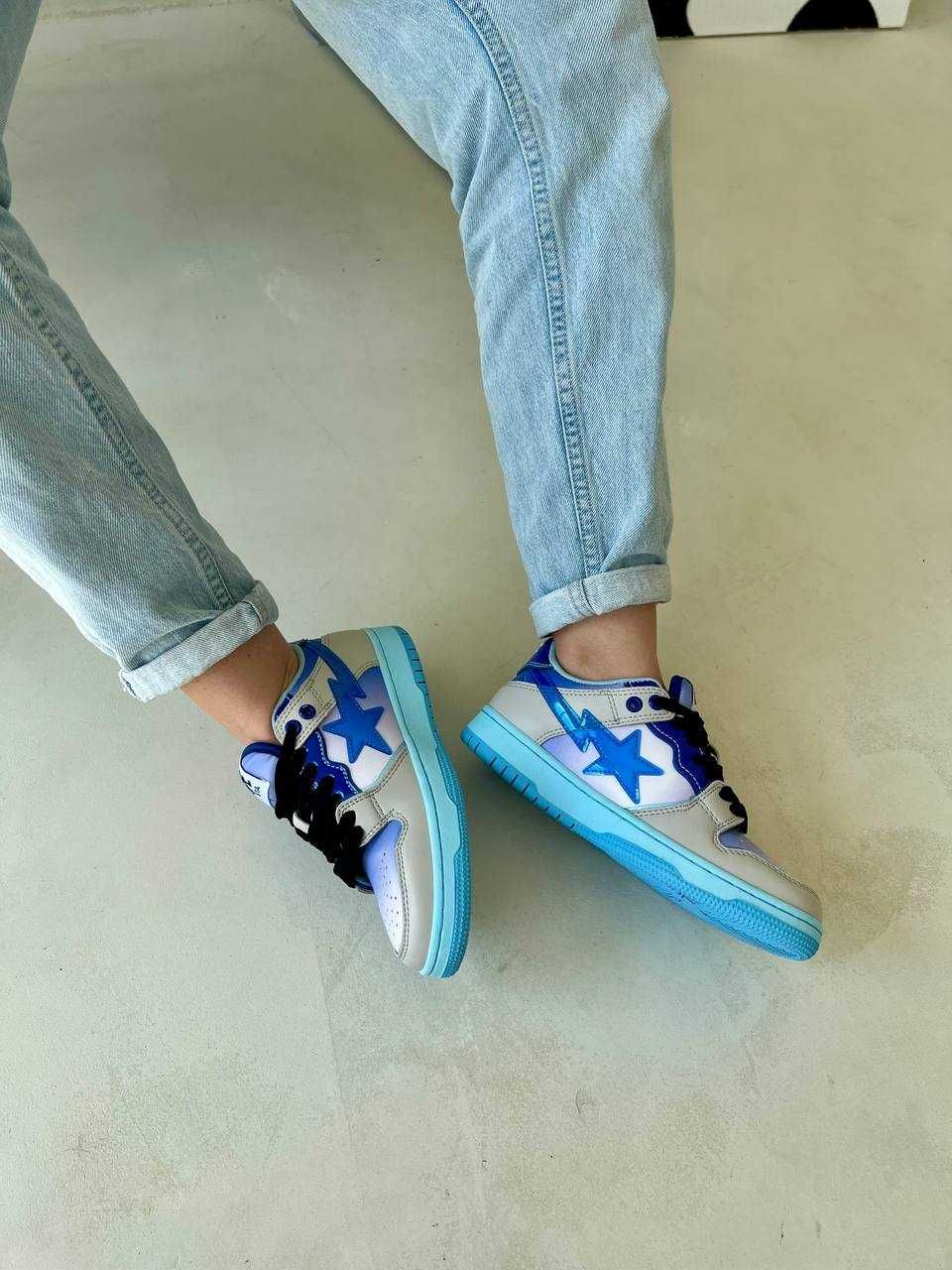 Кроссовки A BATHING APE BAPE Sta M2 Camo Blue