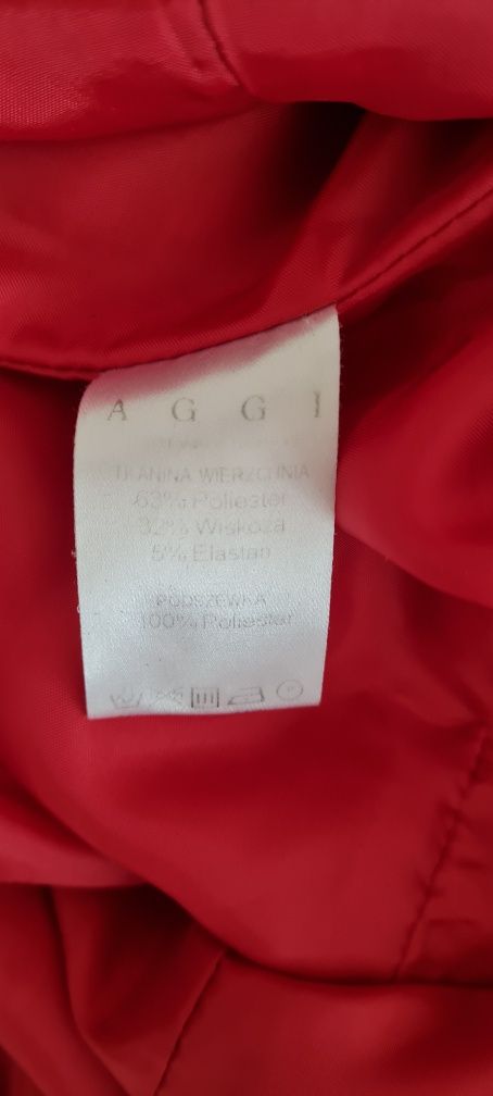 Czerwona sukienka AGGI