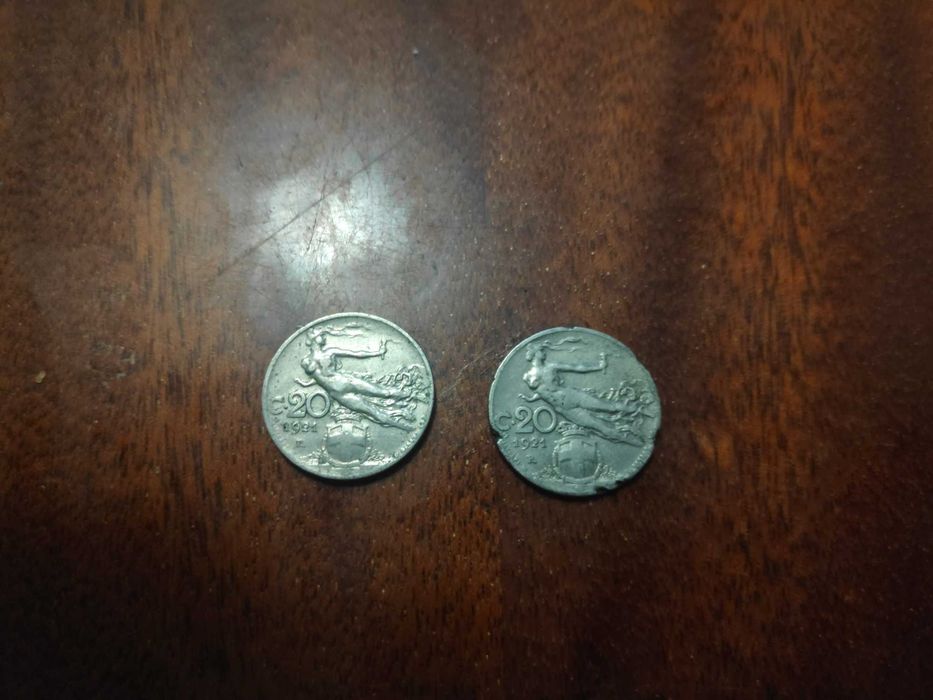 Італія 20 чентезимо 1921