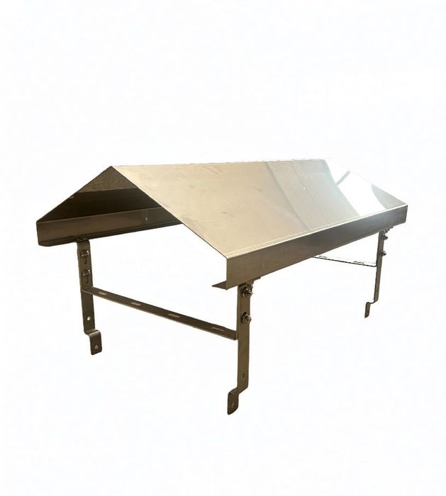 Osłona kominowa nowy, daszek kominowy, stal nierdzewna, na wymiar, VAT