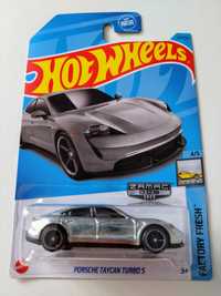 Hot Wheels Porsche Taycan Turbo S / ZAMAC - Long Card